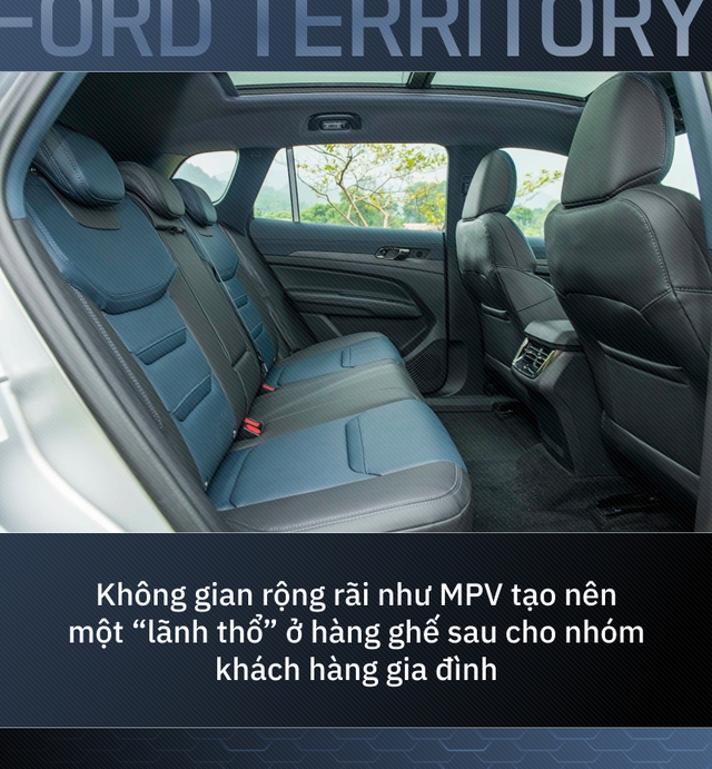 ‘Lãnh thổ’ riêng của Ford Territory trong phân khúc gầm cao cỡ C chật chội ở Việt Nam- Ảnh 9.