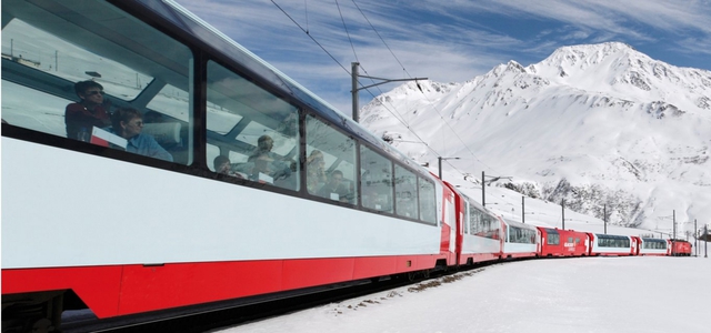 Glacier Express: 'Tàu tốc hành' chậm nhất thế giới, mất 8 giờ để đi gần 300 km!- Ảnh 5.