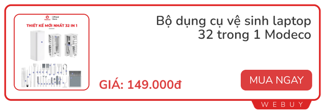 Bộ phụ kiện vệ sinh đồ công nghệ 20-in-1 giá 150.000đ xứng đáng có trên bàn làm việc bất kì ai- Ảnh 12.