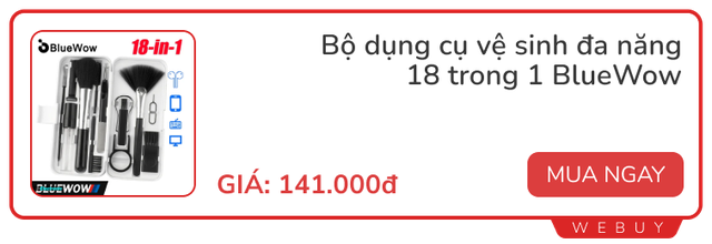 Bộ phụ kiện vệ sinh đồ công nghệ 20-in-1 giá 150.000đ xứng đáng có trên bàn làm việc bất kì ai- Ảnh 10.