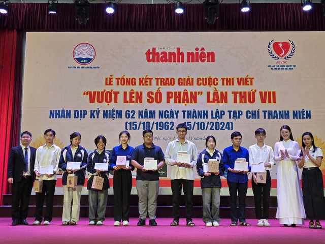 Lễ tổng kết, trao giải cuộc thi viết 'Vượt lên số phận' lần VII- Ảnh 14.