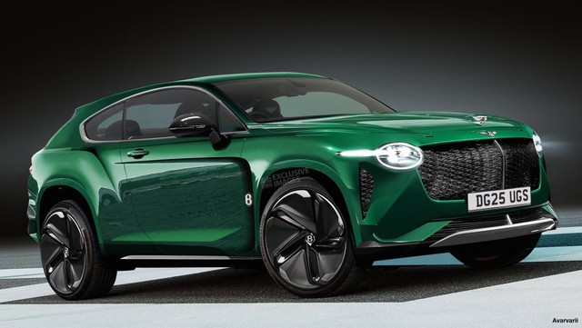 SUV mới của Bentley lần đầu lộ ngoại hình chính thức: Ngắn hơn, hiện đại hơn Bentayga, chạy điện- Ảnh 3.