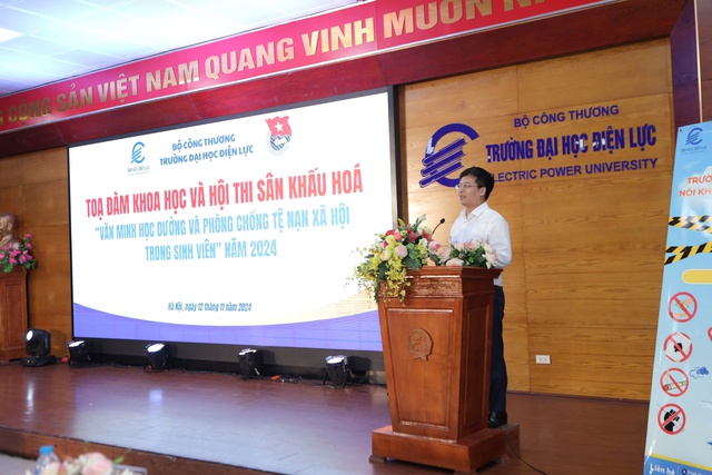 Tọa đàm, hội thi về văn minh học đường và phòng chống tệ nạn xã hội- Ảnh 2.