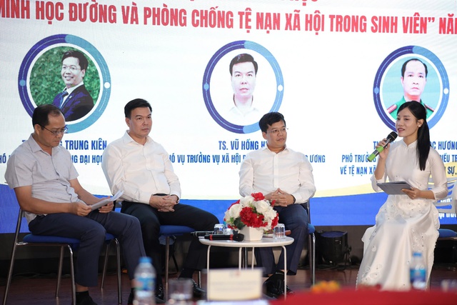 Tọa đàm, hội thi về văn minh học đường và phòng chống tệ nạn xã hội- Ảnh 4.