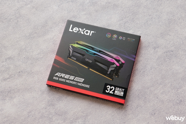 Trên tay Lexar ARES RGB DDR5 và Lexar NM790: Cặp đôi vừa túi tiền cho người dùng Intel Core Ultra series 2- Ảnh 1.