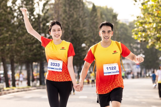 60 Nam vương thế giới, Hoa Á hậu tham gia Giải chạy Marathon quốc tế Strong Việt Nam 2024- Ảnh 8.