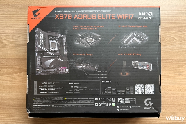 Đánh giá nhanh Gigabyte X870 AORUS Elite WiFi7: sẵn sàng đi tắt đón đầu về công nghệ- Ảnh 2.