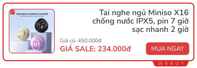 Gợi ý tai nghe không dây siêu nhỏ nhẹ đeo đi ngủ: Thiết kế đặc biệt ít cấn tai, rẻ nhất chưa đến 100.000đ- Ảnh 6.