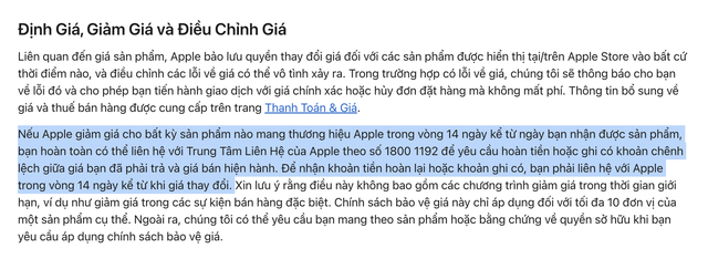 Vừa mua MacBook thì Apple giảm giá, làm thế nào để được hoàn tiền?- Ảnh 2.