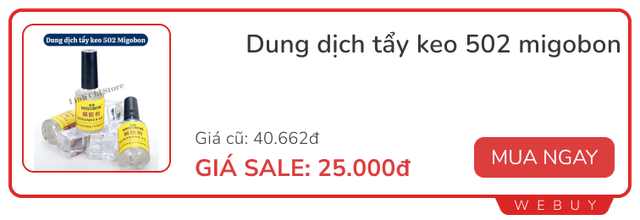 6 loại đồ tẩy rửa chỉ từ 25.000 đồng: Có loại tẩy được cả keo 502- Ảnh 1.