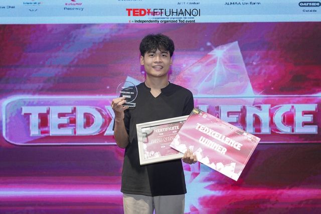 Ngôi vị quán quân TEDXCELLENCE 2024 gọi tên Phùng Quang Thịnh- Ảnh 1.