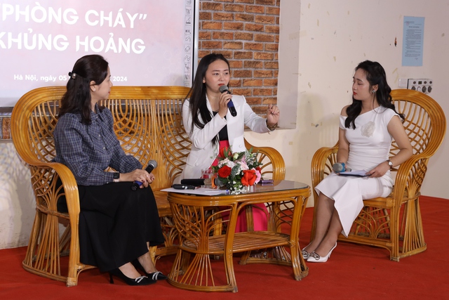 Sinh viên Học viện Thanh thiếu niên với Talkshow “Phòng cháy khủng hoảng”- Ảnh 1. Sinh viên Học viện Thanh thiếu niên với Talkshow “Phòng cháy khủng hoảng”- Ảnh 1.