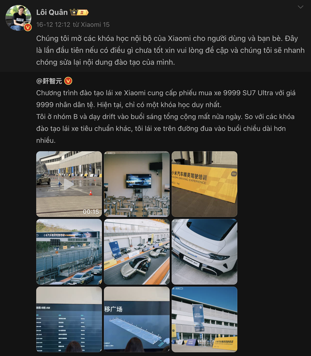Xiaomi khai giảng lớp dạy drift: Giá 35 triệu đồng nhưng đã lập tức kín chỗ- Ảnh 4. Xiaomi khai giảng lớp dạy drift: Giá 35 triệu đồng nhưng đã lập tức kín chỗ- Ảnh 4.