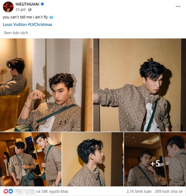 HIEUTHUHAI khoe visual cực phẩm, cư dân mạng nức nở: "Quá trời đẹp trai!"- Ảnh 5. HIEUTHUHAI khoe visual cực phẩm, cư dân mạng nức nở: "Quá trời đẹp trai!"- Ảnh 5.