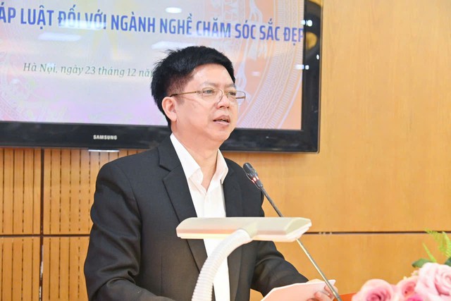 Hội thảo “Các quy định pháp luật đối với ngành nghề chăm sóc sắc đẹp”- Ảnh 2.