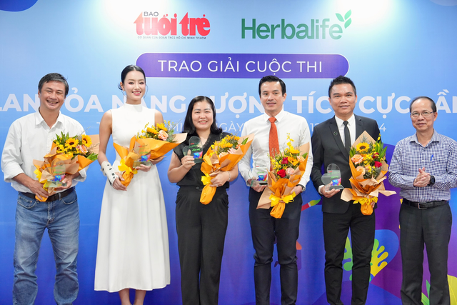 Herbalife Việt Nam đồng h&agrave;nh c&ugrave;ng B&aacute;o Tuổi trẻ tổ chức Cuộc thi Lan tỏa năng lượng t&iacute;ch cực lần thứ năm li&ecirc;n tiếp - Ảnh 1.