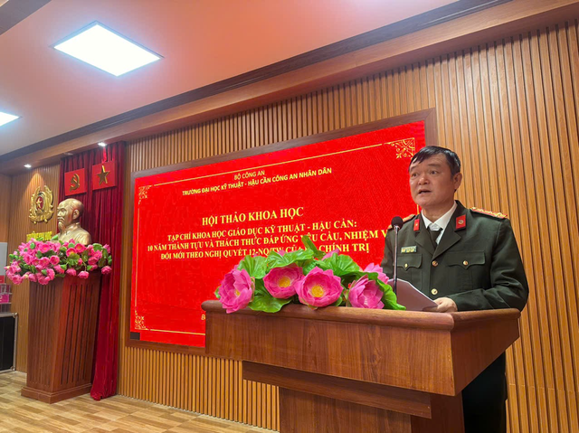 Nâng cao hiệu quả hoạt động Tạp chí Khoa học Giáo dục Kỹ thuật – Hậu cần- Ảnh 2. Nâng cao hiệu quả hoạt động Tạp chí Khoa học Giáo dục Kỹ thuật – Hậu cần- Ảnh 2.