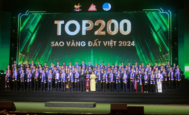 Lễ trao giải thưởng Sao Vàng đất Việt 2024- Ảnh 4.