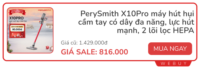 10 món đồ hay phết giảm sâu dịp cuối năm: Đủ đồ chính hãng Xiaomi, Bear, PerySmith...- Ảnh 12.