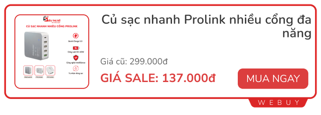 20 deal sale tưng bừng dịp đầu năm: Đồng hồ thông minh, tai nghe, màn hình, củ sạc, Mitag... chỉ từ 57.000đ- Ảnh 7.