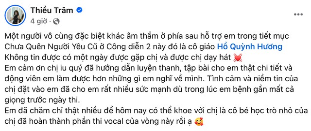 Người đứng nhà cái hi88 giúp Thiều Bảo Trâm kết thúc với “người yêu cũ”- Ảnh 4.