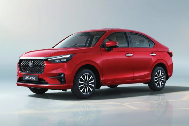 Ảnh chi tiết Honda Amaze vừa ra mắt: Sedan cỡ A đầu giống HR-V, đuôi giống City, máy xăng 1.2L mạnh 89 mã lực- Ảnh 1. Ảnh chi tiết Honda Amaze vừa ra mắt: Sedan cỡ A đầu giống HR-V, đuôi giống City, máy xăng 1.2L mạnh 89 mã lực- Ảnh 1.