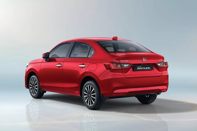 Ảnh chi tiết Honda Amaze vừa ra mắt: Sedan cỡ A đầu giống HR-V, đuôi giống City, máy xăng 1.2L mạnh 89 mã lực- Ảnh 5. Ảnh chi tiết Honda Amaze vừa ra mắt: Sedan cỡ A đầu giống HR-V, đuôi giống City, máy xăng 1.2L mạnh 89 mã lực- Ảnh 5.
