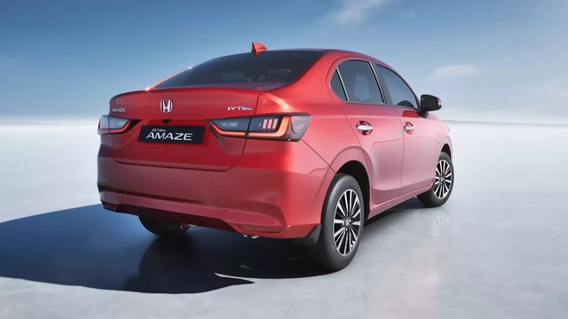 Ảnh chi tiết Honda Amaze vừa ra mắt: Sedan cỡ A đầu giống HR-V, đuôi giống City, máy xăng 1.2L mạnh 89 mã lực- Ảnh 2. Ảnh chi tiết Honda Amaze vừa ra mắt: Sedan cỡ A đầu giống HR-V, đuôi giống City, máy xăng 1.2L mạnh 89 mã lực- Ảnh 2.