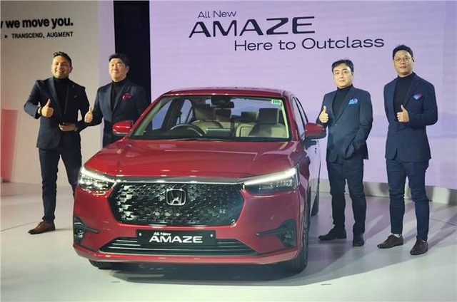Honda Amaze 2024 chính thức ra mắt: Như Accord thu nhỏ, có ADAS dù cùng phân khúc i10, giá quy đổi từ 240 triệu- Ảnh 2. Honda Amaze 2024 chính thức ra mắt: Như Accord thu nhỏ, có ADAS dù cùng phân khúc i10, giá quy đổi từ 240 triệu- Ảnh 2.
