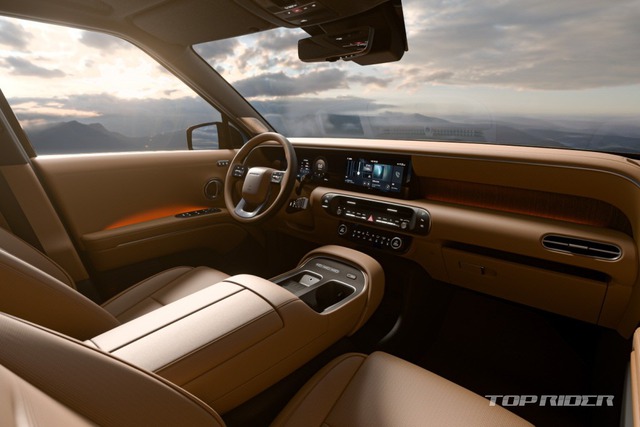 Hyundai Palisade 2025 có loạt ảnh chính thức đầu tiên: Thiết kế khác hẳn đời cũ, góc cạnh như Santa Fe, hàng ghế trước có tới 3 chỗ ngồi- Ảnh 4. Hyundai Palisade 2025 có loạt ảnh chính thức đầu tiên: Thiết kế khác hẳn đời cũ, góc cạnh như Santa Fe, hàng ghế trước có tới 3 chỗ ngồi- Ảnh 4.