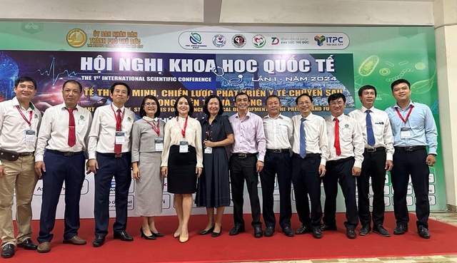 TP Thủ Đức: Hội nghị khoa học quốc tế - “Y tế thông minh, chiến lược phát triển y tế chuyên sâu trong hiện tại và tương lai”- Ảnh 7.