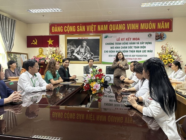 Bệnh viện Lê Văn Thịnh và Quỹ ASIF Foundation: “Đồng hành và xây dựng mô hình chăm sóc toàn diện cho bệnh nhân bệnh thận mạn lọc máu”- Ảnh 1.