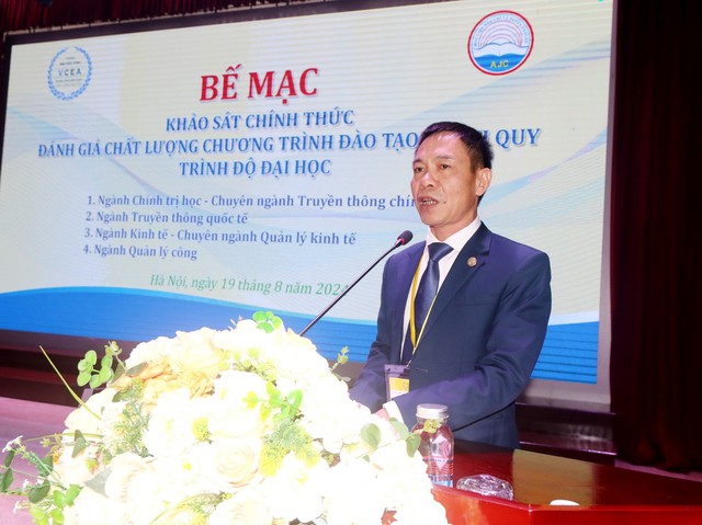 Bế mạc khảo sát chính thức đánh giá chất lượng chương trình đào tạo của Học viện Báo chí và Tuyên truyền - Ảnh 3.