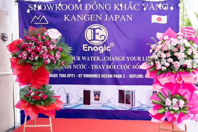 Khai trương Showroom máy lọc nước điện giải ION kiềm Kangen Đồng Khắc Vàng
- Ảnh 4.