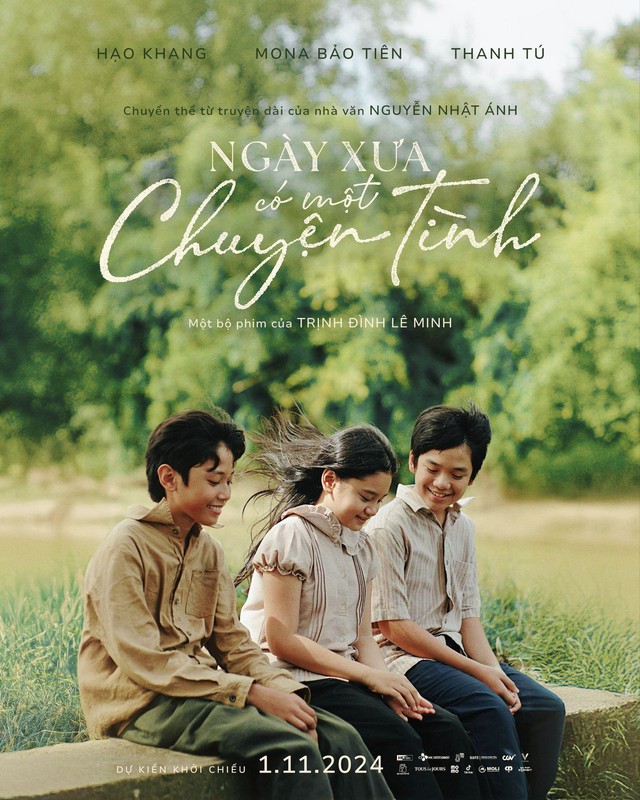 Poster 3 diễn viên nhí của "Ngày xưa có một chuyện tình": visual trong veo, đáng yêu và thẹn thùng đốn tim khán giả- Ảnh 1.