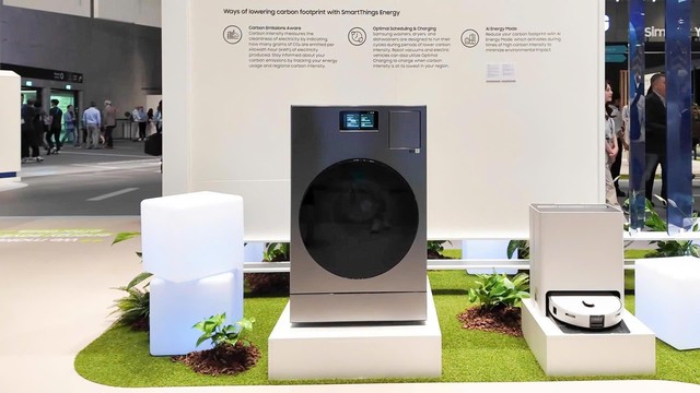 Vừa ra mắt tại IFA 2024, máy giặt kiêm sấy Bespoke AI Heatpump đã được Samsung mở bán tại Việt Nam- Ảnh 1.