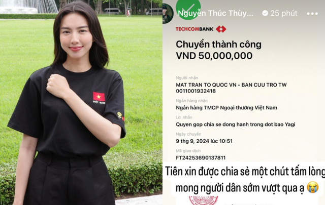 Trước khi "check var" sao kê từ Ủy ban MTTQVN, nhìn lại số tiền các nghệ sĩ, doanh nhân Việt đã ủng hộ bà con mùa bão lũ- Ảnh 4.