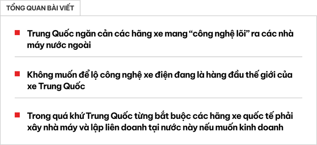 Trung Quốc quyết giữ bí mật ‘công nghệ lõi’ làm xe điện- Ảnh 1.