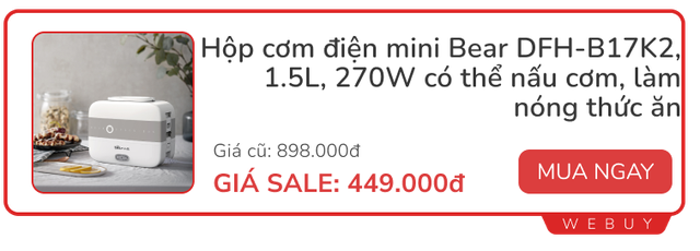 Philips, Electrolux, Bear... và loạt đồ gia dụng lại tung deal, có món giảm sâu chỉ còn vài chục nghìn- Ảnh 3.