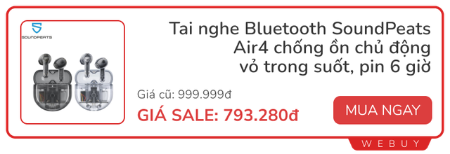 Sale giữa tháng: Tai nghe có màn hình cảm ứng Hoco 319.000đ, Smarttag chuẩn Apple 169.000đ, loa Capybara 241.000đ...- Ảnh 4.