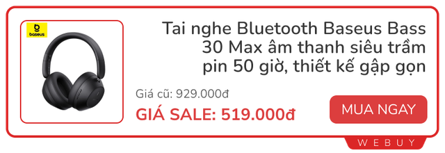 Sale giữa tháng: Tai nghe có màn hình cảm ứng Hoco 319.000đ, Smarttag chuẩn Apple 169.000đ, loa Capybara 241.000đ...- Ảnh 5.