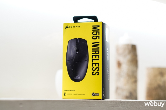 Đánh giá chuột gaming Corsair M55 Wireless: Chất lượng hoàn thiện như một "cỗ xe tăng"- Ảnh 2.