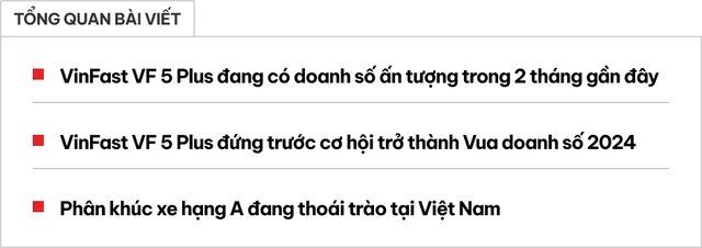 Trước khi VF 3 chạy đầy đường thì đây mới là chiếc VinFast 'quốc dân' thay vị trí vua doanh số của Fadil- Ảnh 1.