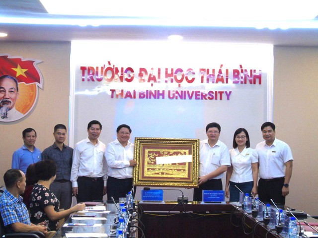 Học viện Thanh thiếu niên Việt Nam làm việc với Đại học Thái Bình - Ảnh 5.