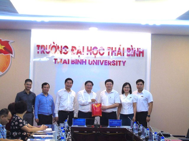 Học viện Thanh thiếu niên Việt Nam làm việc với Đại học Thái Bình - Ảnh 6.