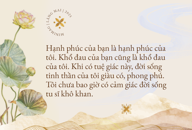 Trụ trì Làng Mai kể chuyện Tết Việt nơi xứ người và hành trình thành Người Tu Hạnh Phúc- Ảnh 10.