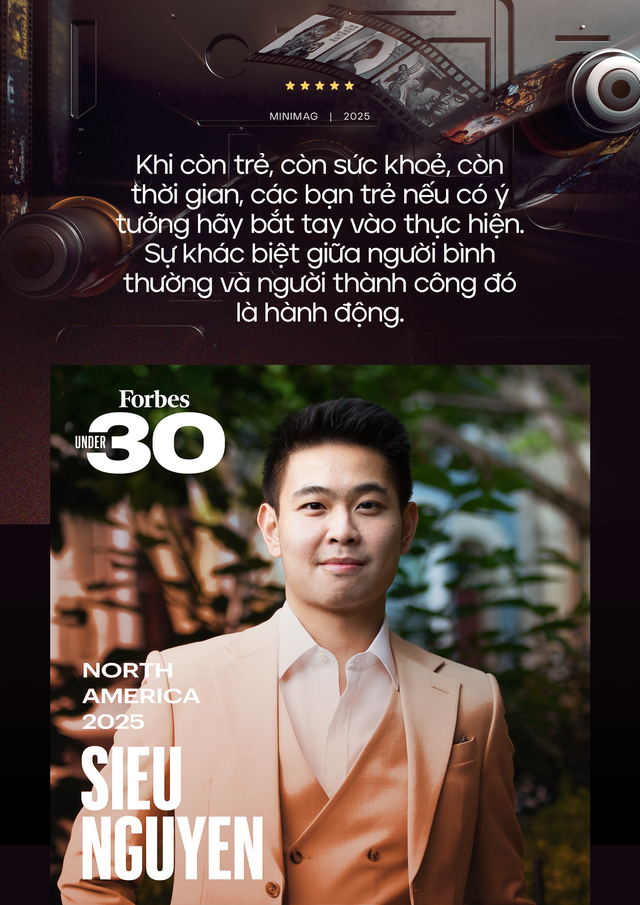 Chàng trai Việt lọt danh sách “Top 30 Under 30” của Forbes Bắc Mỹ 2025: Từng trúng tuyển 7 trường ĐH danh giá, làm việc tại các xưởng phim hàng đầu thế giới, bắt tay hợp tác với loạt sao hạng A Hollywood- Ảnh 9. Chàng trai Việt lọt danh sách “Top 30 Under 30” của Forbes Bắc Mỹ 2025: Từng trúng tuyển 7 trường ĐH danh giá, làm việc tại các xưởng phim hàng đầu thế giới, bắt tay hợp tác với loạt sao hạng A Hollywood- Ảnh 9.