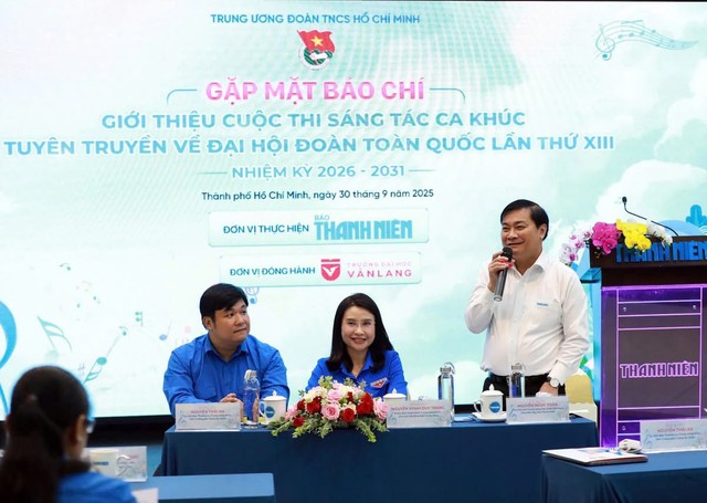 Phát động Cuộc thi sáng tác ca khúc tuyên truyền Đại hội Đoàn toàn quốc lần thứ XIII- Ảnh 1.