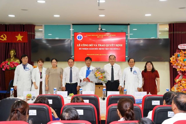 Bệnh viện Nhi đồng 1 công bố tân Giám đốc nhiệm kỳ 2025 – 2030- Ảnh 3.