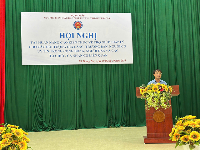 Phú Thọ: Nâng cao nhận thức pháp luật về trợ giúp pháp lý cho người dân- Ảnh 1. Phú Thọ: Nâng cao nhận thức pháp luật về trợ giúp pháp lý cho người dân- Ảnh 1.